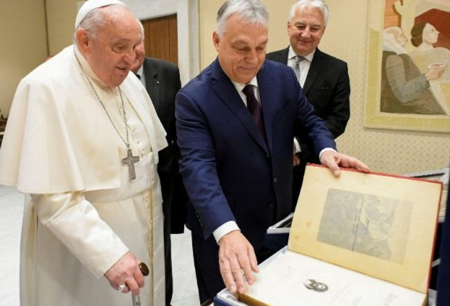 Pope Francis hosts PM Viktor Orbán at the Vatican
