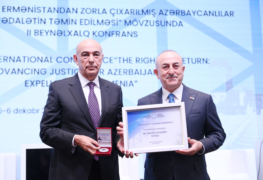 Qərbi Azərbaycan İcmasının Fəxri üzvlük sertifikatları təqdim edilib