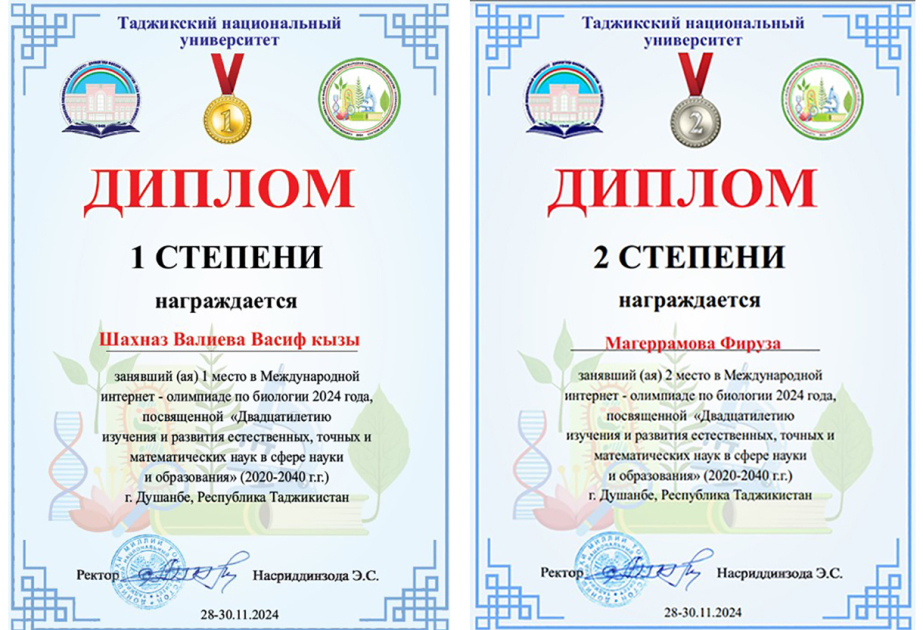 Большой успех студенток-биологов БГУ