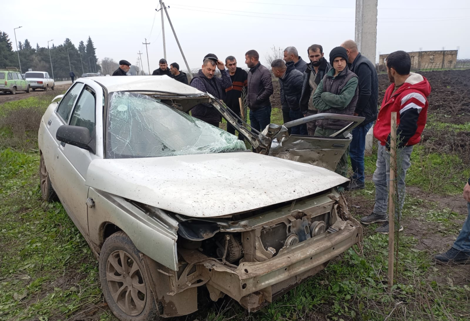 Cəlilabadda yol qəzası olub, ölən və xəsarət alan var