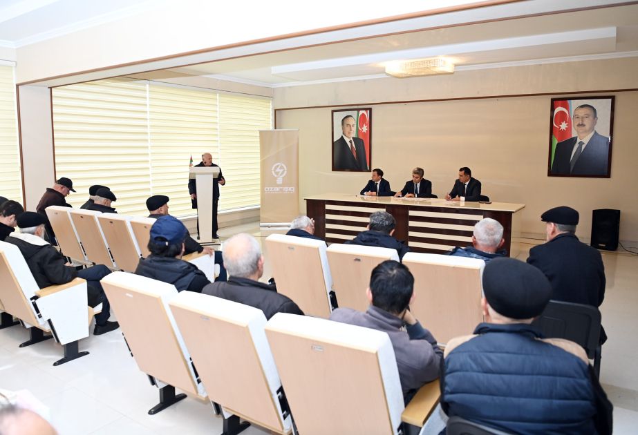 “Azərişıq” Lənkəranda sahibkarlarla görüş keçirib