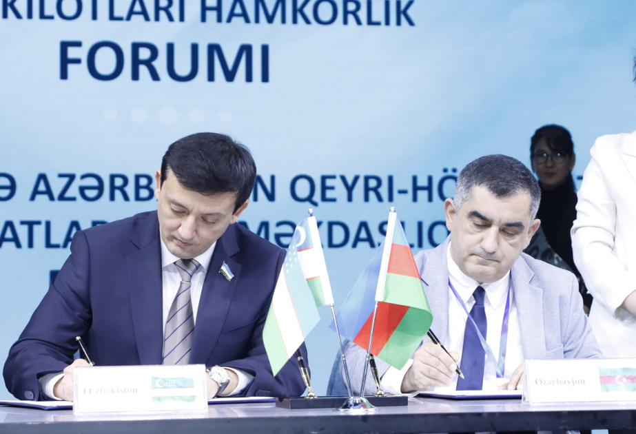 Daşkənddə Azərbaycanın və Özbəkistanın bir sıra QHT-ləri arasında əməkdaşlıq memorandumları imzalanıb