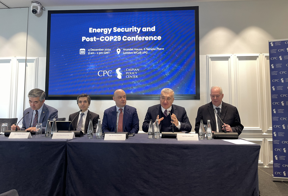 В Лондоне обсуждены итоги COP29 и энергетическая безопасность Каспийского региона ВИДЕО