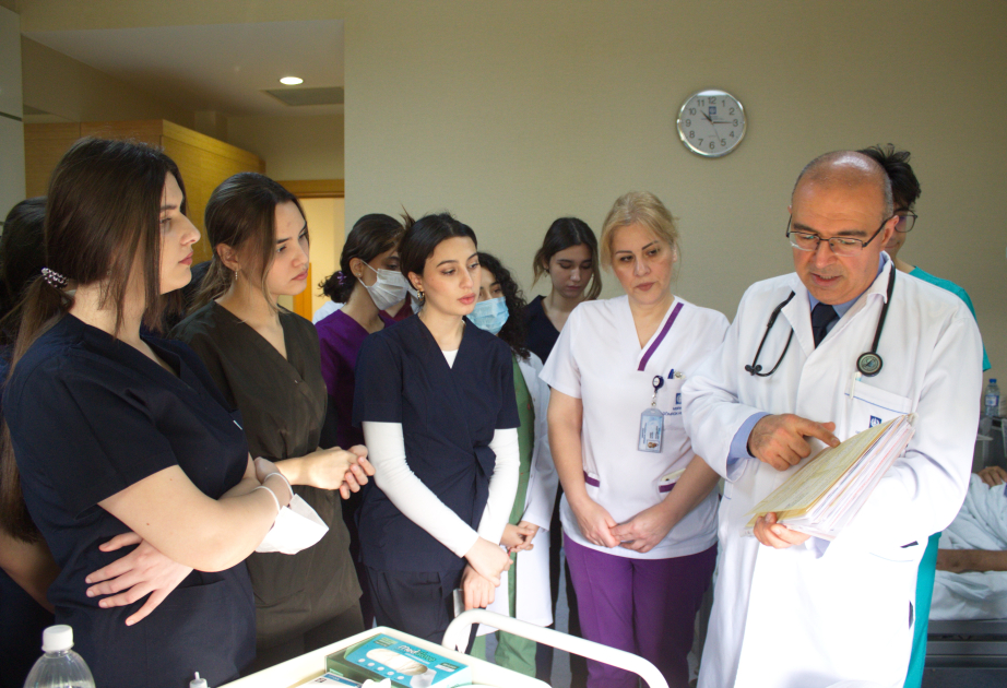 ®  Gələcək həkimlər Mərkəzi Gömrük Hospitalının bazasında təhsil alırlar