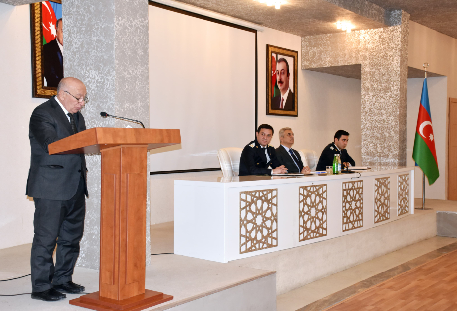 Ekoloji hüquqpozmalarla bağlı təqdimat aidiyyəti vəzifəli şəxslərin iştirakı ilə müzakirə olunub