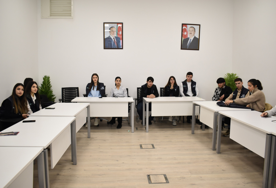 “Gənc bələdçi” layihəsi Şəki şəhərində davam edir