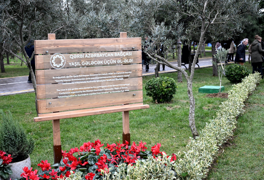 Azərbaycanlıların qayıdış hüququna həsr olunmuş konfransın iştirakçıları Zirə EKO Parkı ziyarət ediblər VİDEO