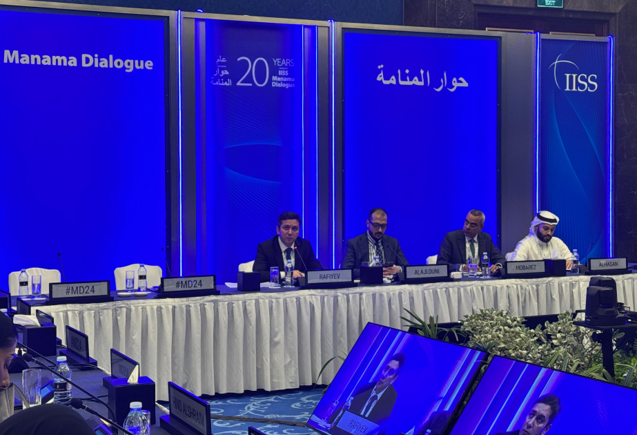 Yalçın Rəfiyev Manama Dialoqu Forumunda iştirak edib