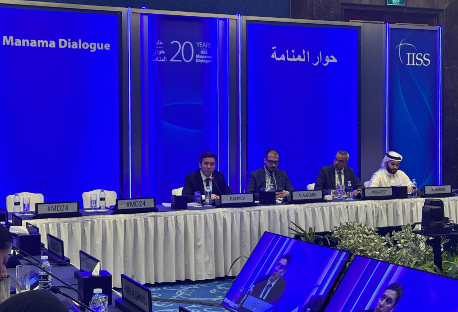 Yalchin Rafiyev attends IISS Manama Dialogue 2024