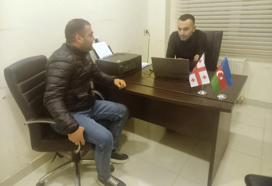 Marneulidə soydaşlarımıza pulsuz hüquqi yardım göstərilib