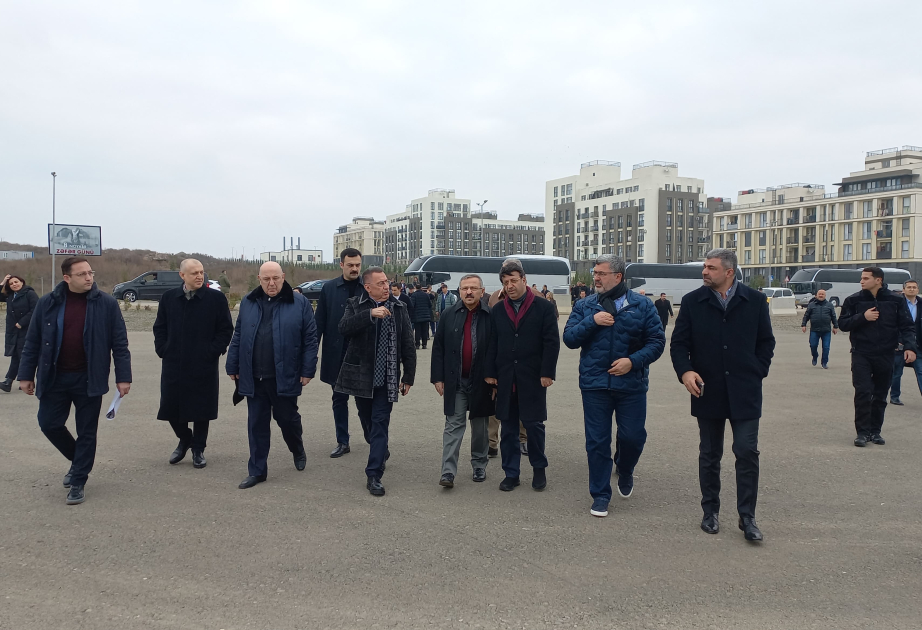 Participants of the international parliamentary conference visit Fuzuli