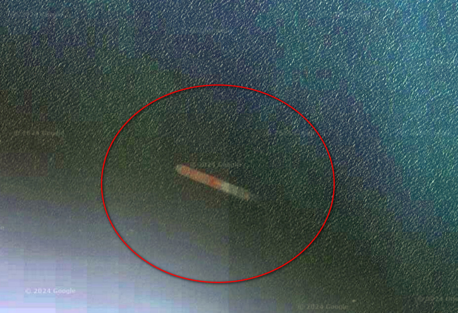 На дне Каспийского моря возле Актау обнаружено судно