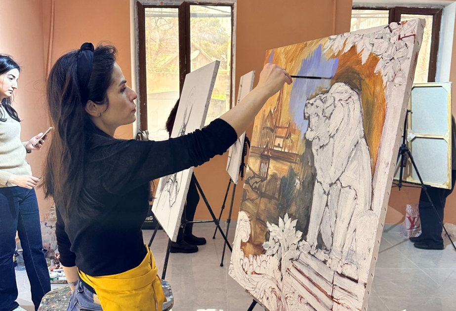 В Баку прошел воркшоп «Венгрия глазами азербайджанских художников»