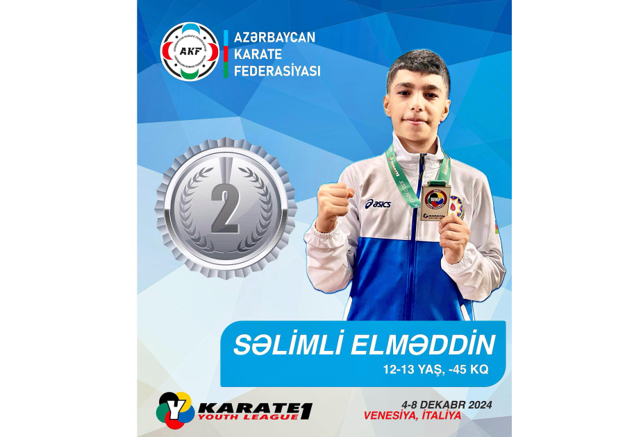Azərbaycan karateçiləri İtaliyada medal qazanıblar
