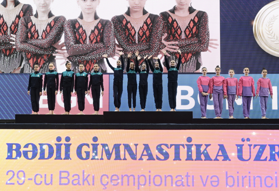 Bədii gimnastika üzrə Bakı çempionatı və birinciliyində ilk qaliblər müəyyənləşib