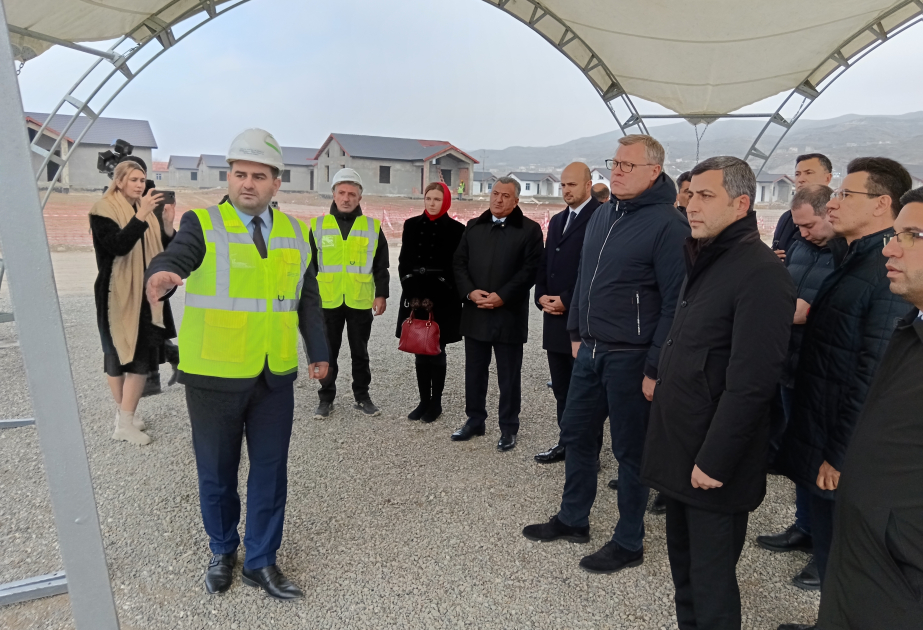 Həştərxan vilayətinin qubernatorunun başçılıq etdiyi nümayəndə heyəti Qubadlıda olub  FOTO VİDEO