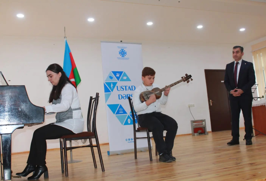 Şəkinin uşaq musiqi və incəsənət məktəblərində ustad dərsləri keçirilir