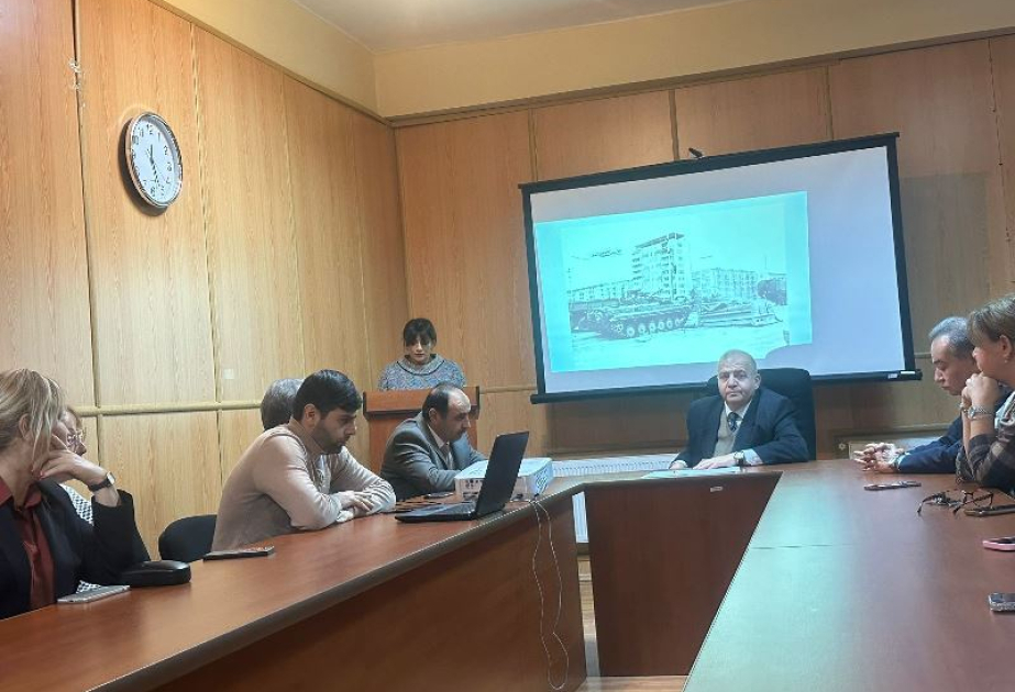 Memarlıq və İncəsənət İnstitutunda Ulu Öndərin xatirəsinə həsr olunmuş anım tədbiri keçirilib