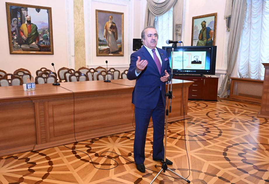 Ədəbiyyat Muzeyində görkəmli maarifçi Həbib bəy Mahmudbəyovun 160 illik yubileyi qeyd olunub