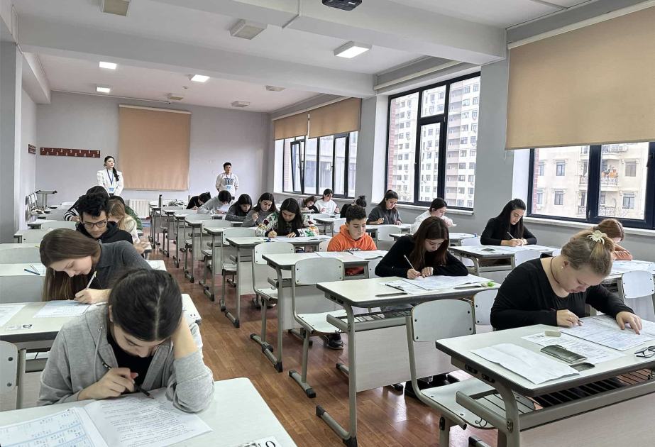 阿塞拜疆巴库国立大学孔子学院成功举办2024年度第三场汉语水平考试