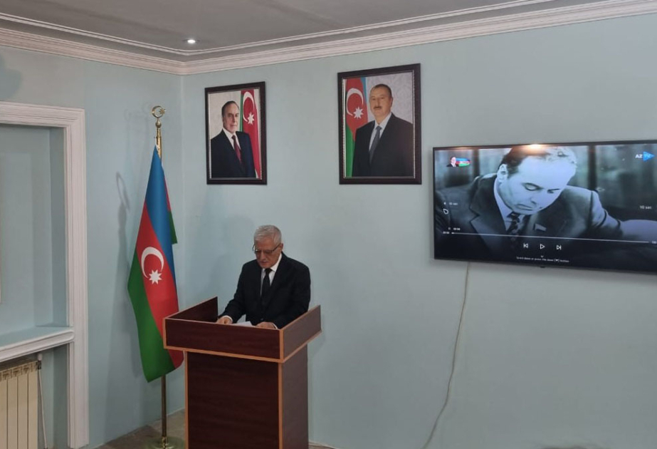 Təbrizdə Ulu Öndər Heydər Əliyevin əziz xatirəsi anılıb