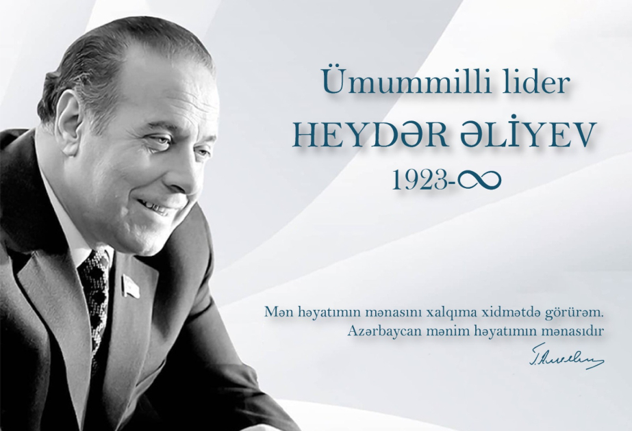 Gənclər Kitabxanasında Ulu Öndərin anım günü ilə əlaqədar silsilə materiallar hazırlanıb