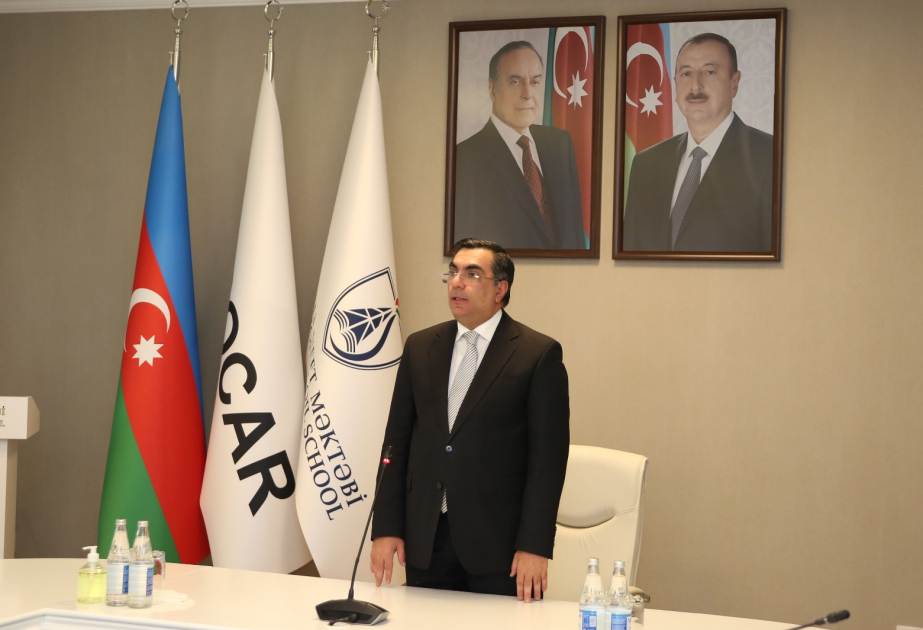 Bakı Ali Neft Məktəbində Ulu Öndər Heydər Əliyevin xatirəsi anılıb