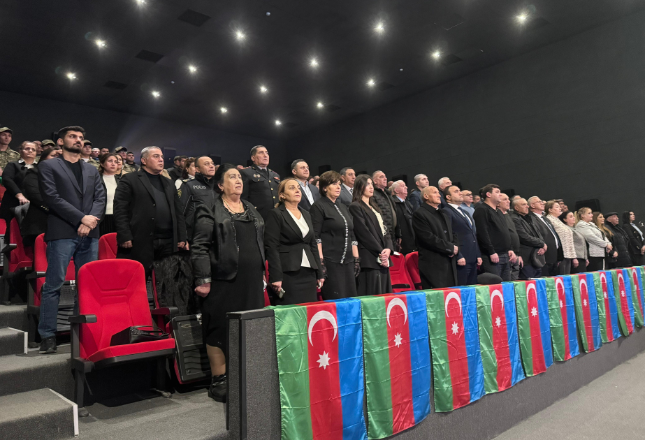 Laçında “Heydər Əliyev. Zamanın fövqündə” sənədli film nümayiş olunub