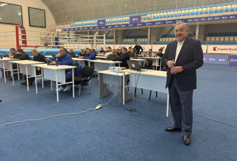Beynəlxalq Boks Assosiasiyasının keçmiş nümayəndəsi Azərbaycana gəlib