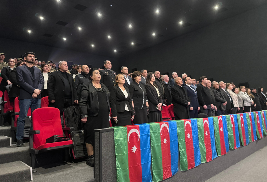 В Лачине показан документальный фильм «Гейдар Алиев. Вне времени»