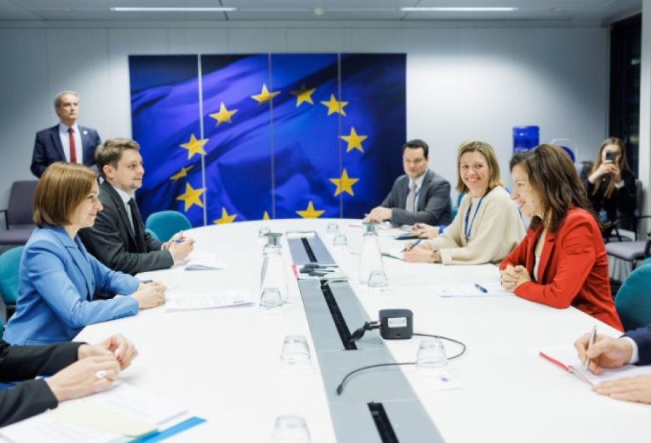 Moldovan president in Brussels agrees on quicker accessing of European funds, advancing negotiations on joining Single Europe Payments Area