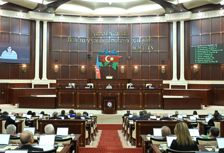Milli Məclisin payız sessiyasında növbəti plenar iclas keçirilib