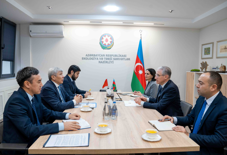 Qırğız Respublikasının ölkəmizdəki səfiri ilə COP29-un nəticələri müzakirə edilib