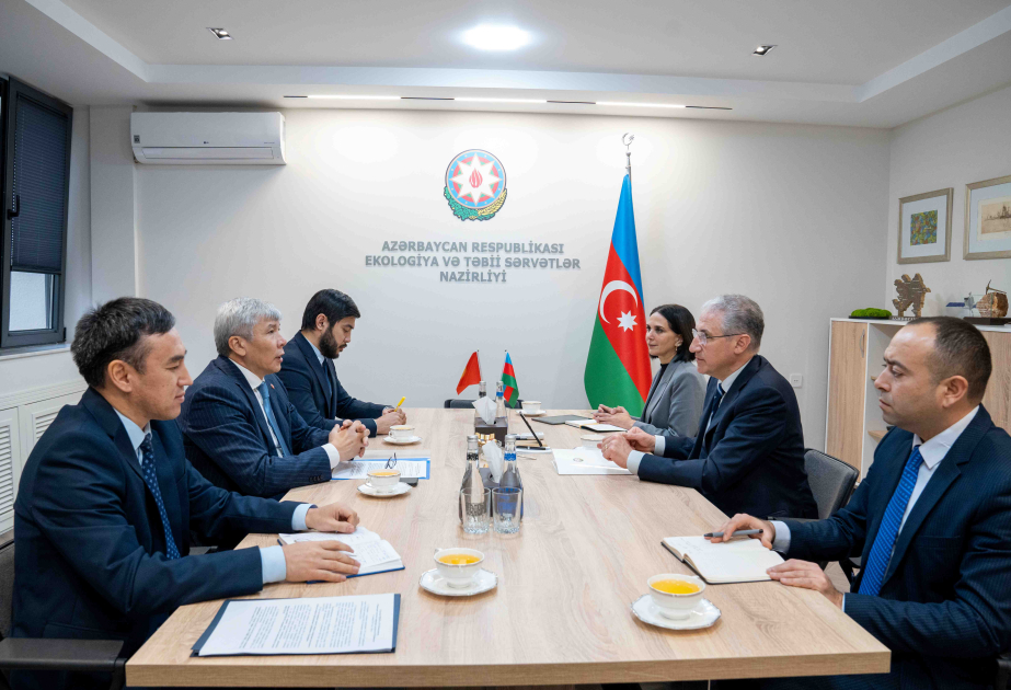 Los resultados de la COP29 se debaten con el Embajador de la República Kirguisa en Azerbaiyán