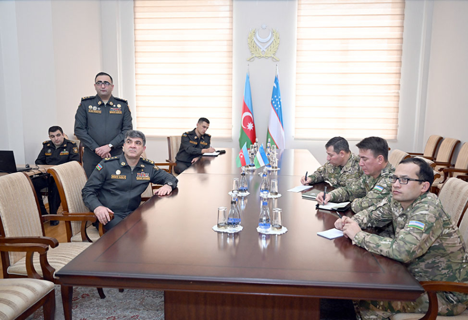 Military specialists from Azerbaijan and Uzbekistan hold meeting