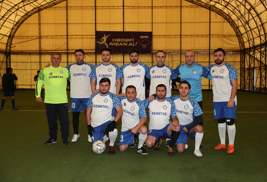 El equipo de minifútbol de AZERTAC comenzó con un empate el torneo dedicado a la memoria del gran líder