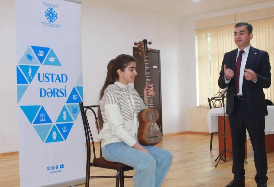 Bəstəkar Şəfiqə Axundovanın 100 illiyinə həsr olunmuş ustad dərsləri keçirilib