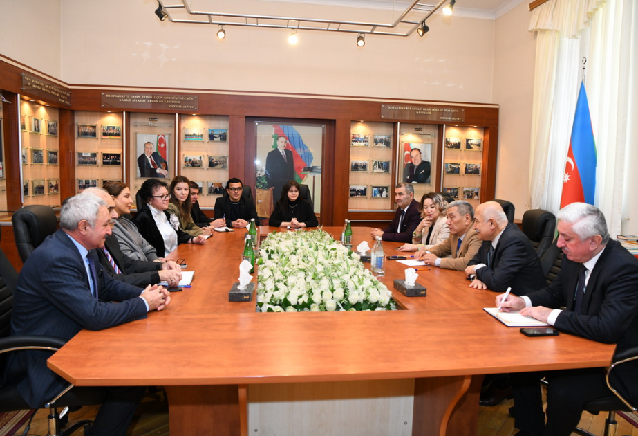 Qazaxıstanın Satbayev Universitetinin rəhbər şəxsləri ADNSU-da olublar