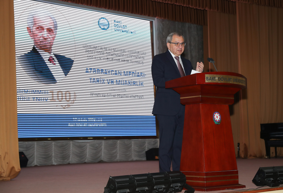 BDU-da professor Şirməmməd Hüseynovun 100 illiyinə həsr olunmuş beynəlxalq konfrans keçirilib