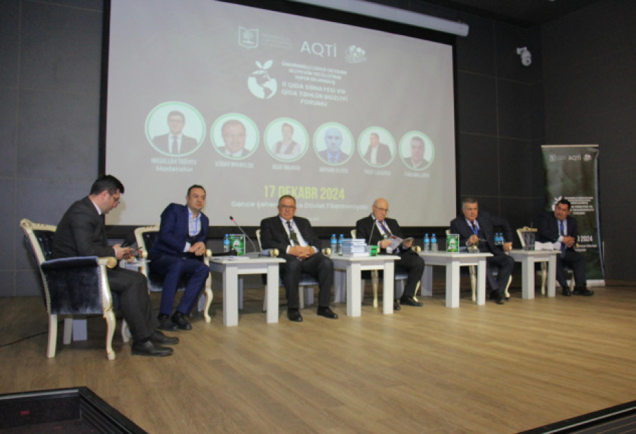 "Qida sənayesi və qida təhlükəsizliyi" Forumu keçirilib