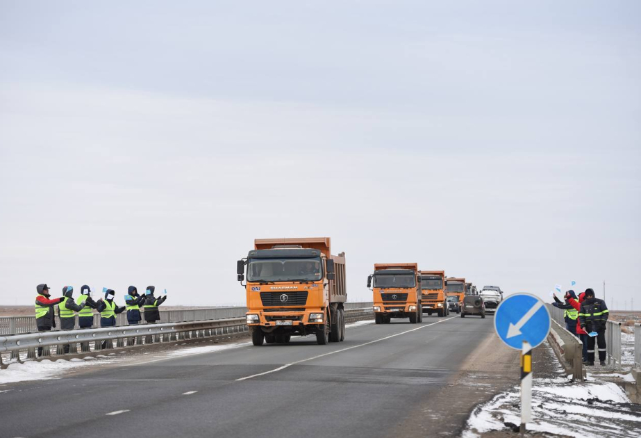 Азербайджанская компания приняла участие в реконструкции трассы в Казахстане