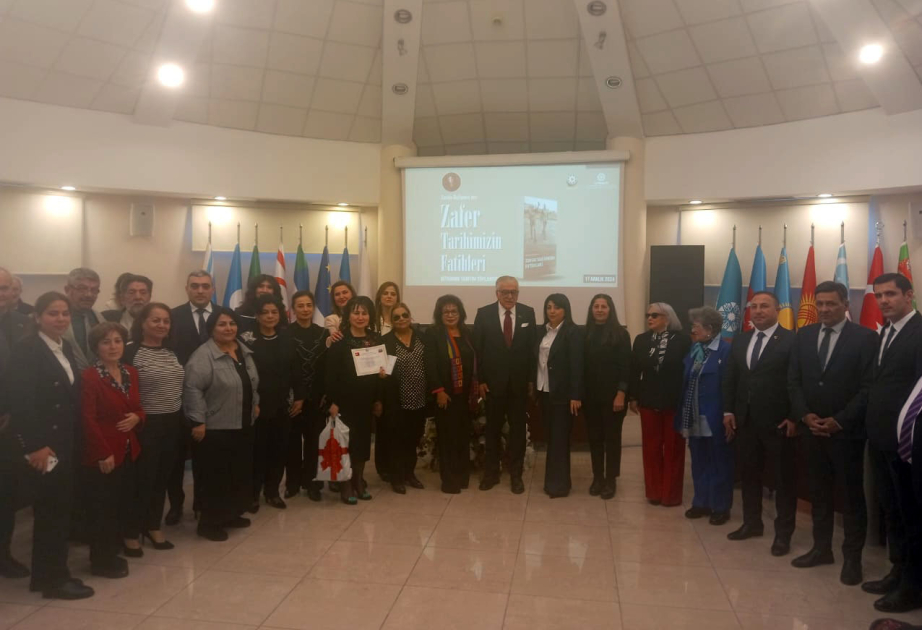Ankarada “Zəfər tariximizin fatehləri” kitabının təqdimatı olub