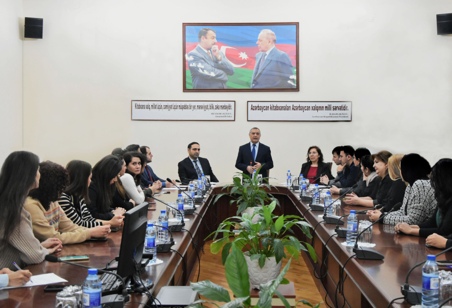 Türkiyəli mütəxəssislər Milli Kitabxanaya dəvət olunub