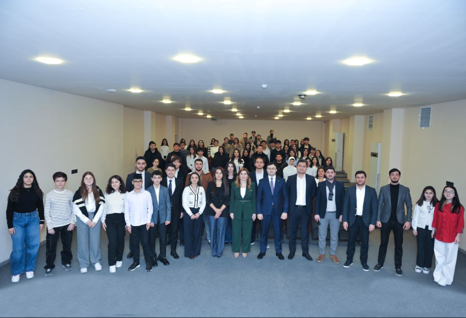 BMU-da iş adamları ilə tələbələrin görüşü olub