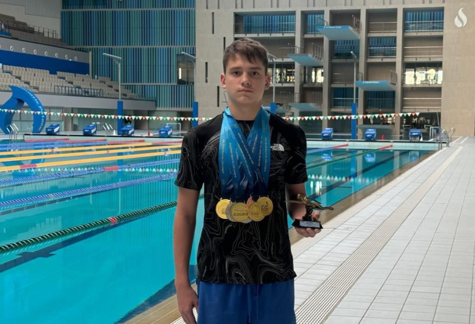 Aserbaidschanischer Schwimmer gewinnt sieben Medaillen bei Meisterschaft „Abu Dhabi Swim for Life“