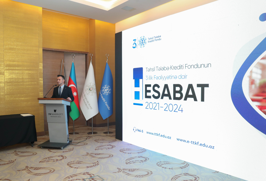 Təhsil Tələbə Krediti Fondunun 3 illik fəaliyyətinə dair hesabat tədbiri keçirilib VİDEO