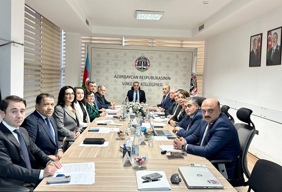 Vəkillər Kollegiyası Rəyasət Heyətinin növbəti iclası keçirilib