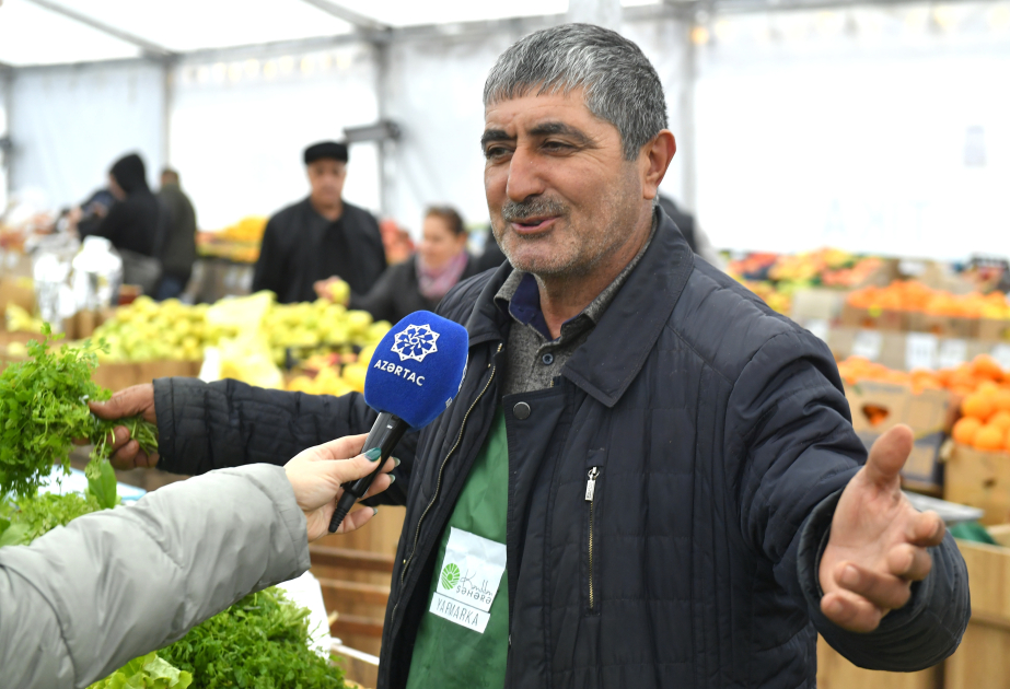 “Özümüz gətirdiyimiz üçün qiymətlər də münasibdir” - “Kənddən şəhərə” Yeni il yarmarkasından REPORTAJ VİDEO