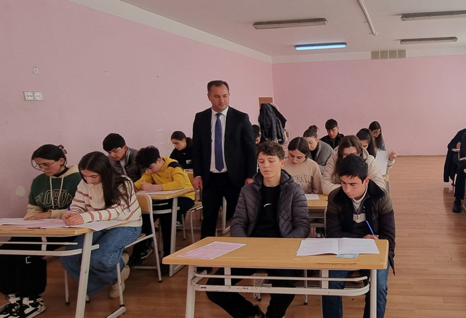 Fənn olimpiadalarının rayon (şəhər) mərhələsində Şəki-Zaqatala bölgəsi üzrə 4913 şagird biliyini sınayıb