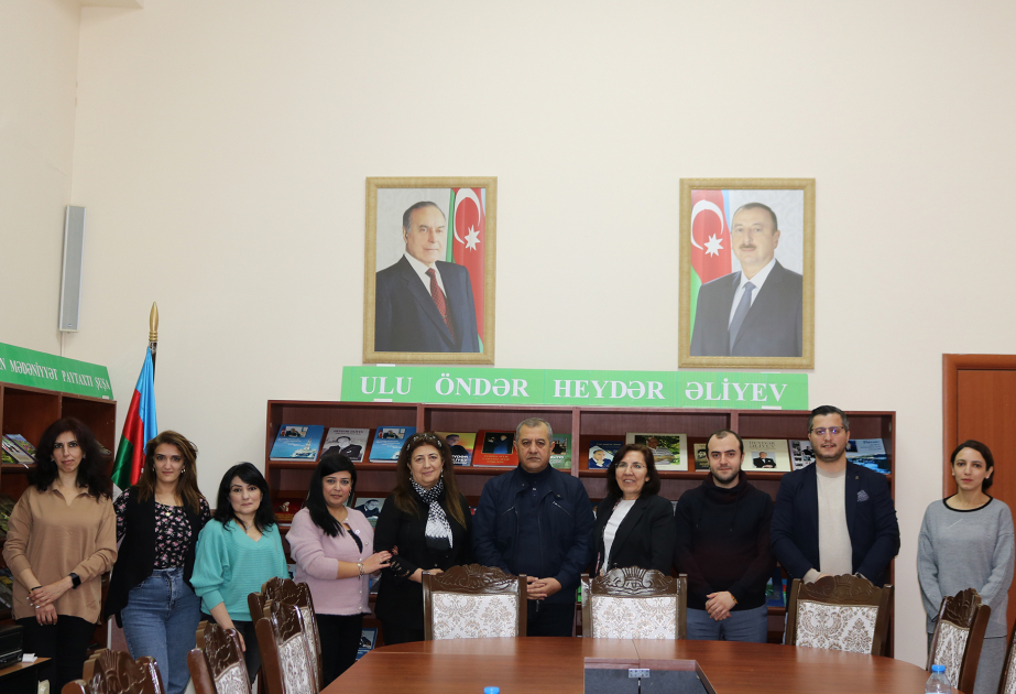 Gənclər Kitabxanasında Koha sistemi ilə əlaqədar görüş keçirilib